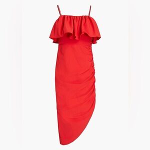Cinq a Sept Christa Midi Dress in Red
